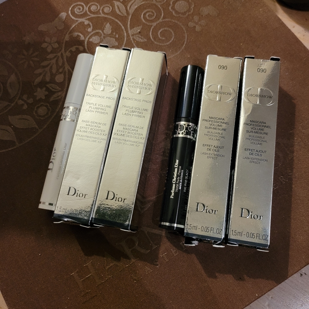 2 sets of Dior mascara and lash primer 1.5ml